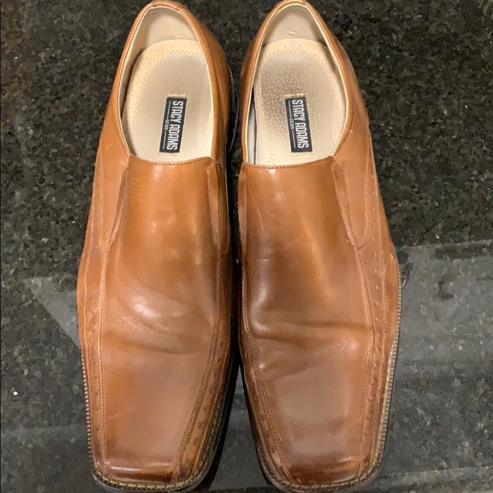 Men’s Tan dress loafers—sz 13